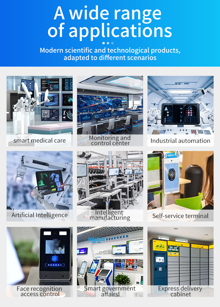 Wide range of applications for industrial computers in smart medical, automation, and kiosk