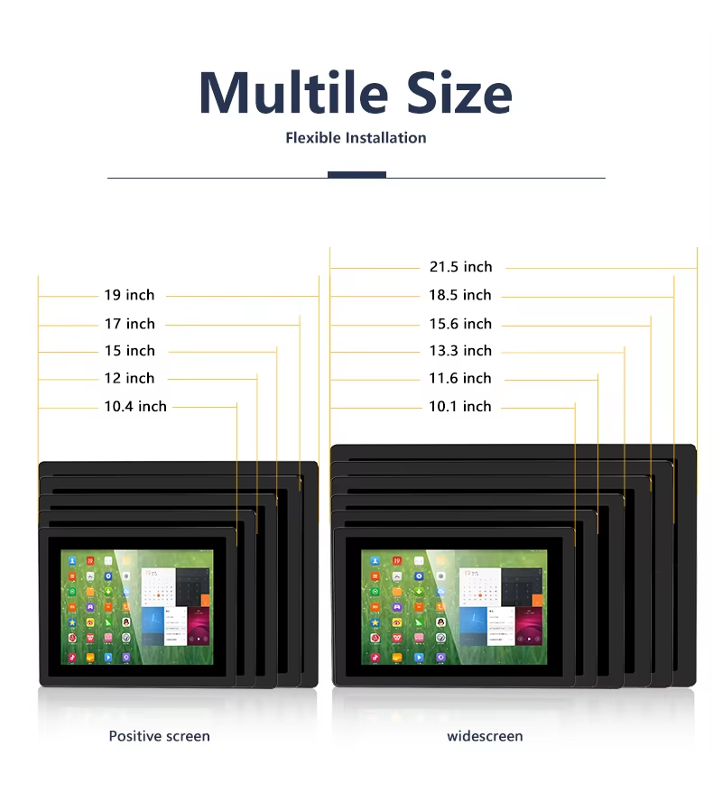 KOXIAN G1A industrial touch monitor available multile size