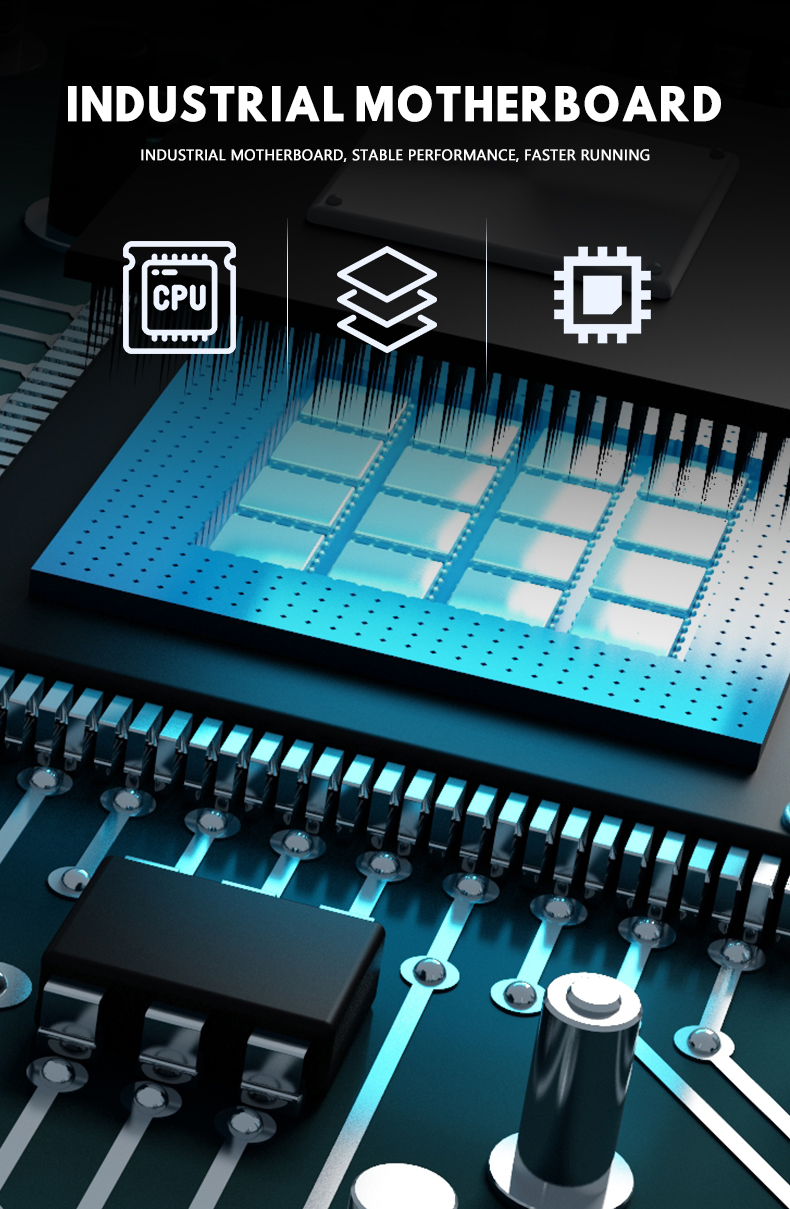 IP65 waterproof and dustproof front panel industrial monitor G1 with seamless bezel design