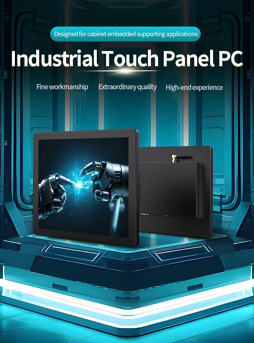 G2A Series Industrial Touch Panel PC – Designed for cabinet embedded supporting applications with fine workmanship and high-end experience