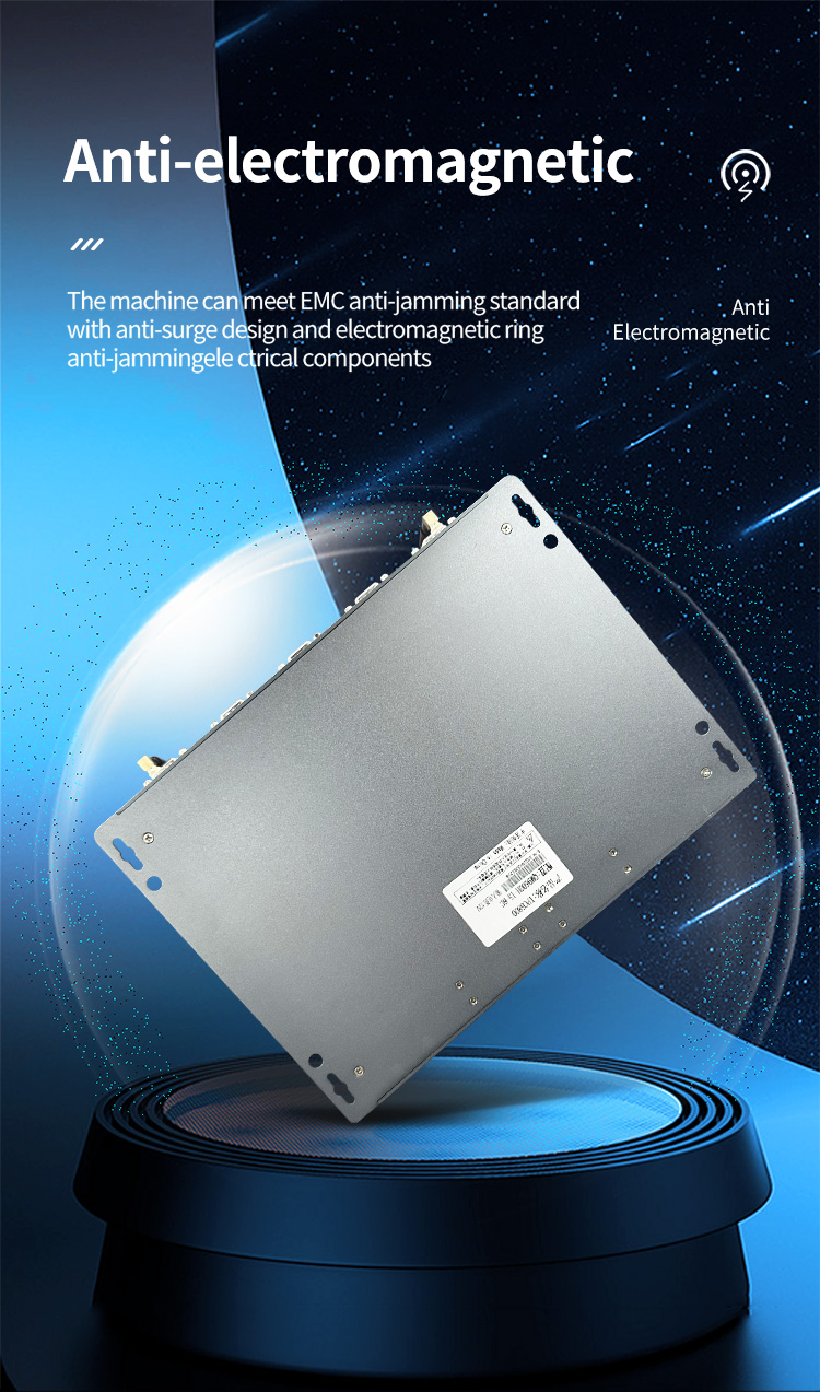 K2 Series Industrial Mini PC anti-electromagnetic interference design – meets EMC standards with surge protection for reliable industrial use