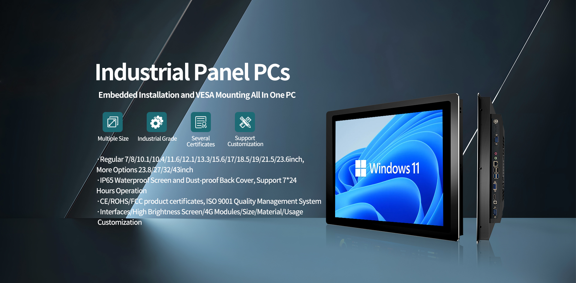 Industrial Panel PCs